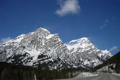 13 Mount Kidd From Highway 40 Kananaskis Trail In Winter